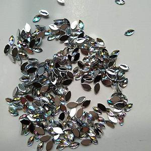 Колесо для декору нігтів Crystal, змішані розміри, блискучі намистини synthetic.ua - Фото 1