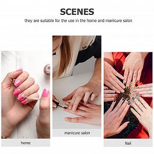 Стразы для ногтей Разноцветные synthetic.ua - Фото 1