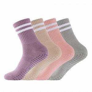 Носки The Essentials Wardrobe Yoga Ankle женские 4 пары - Фото 1