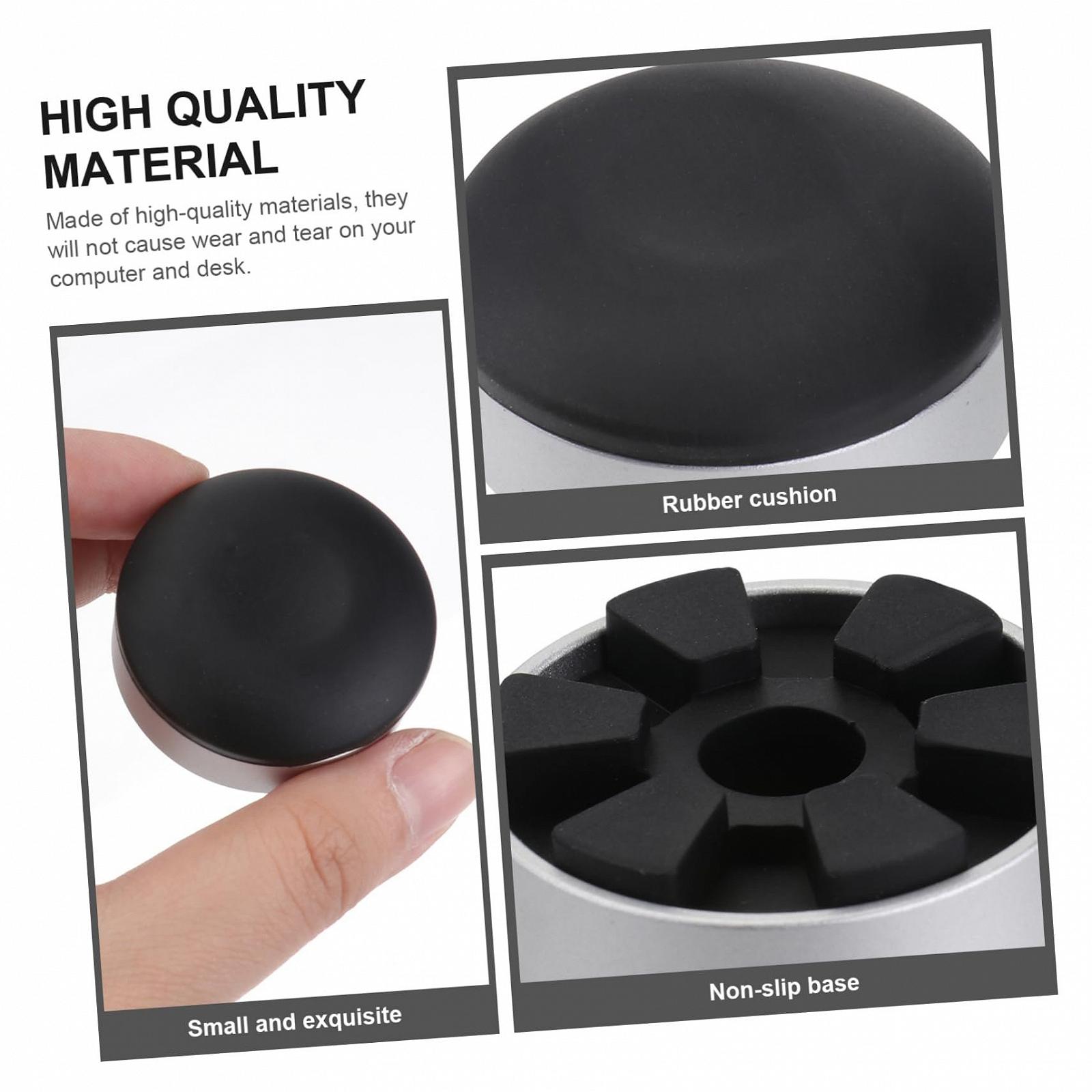 Підставка для ноутбука Портативна з ергономічним кутом нахилу Охолоджуюча основа Чорний, фото №7