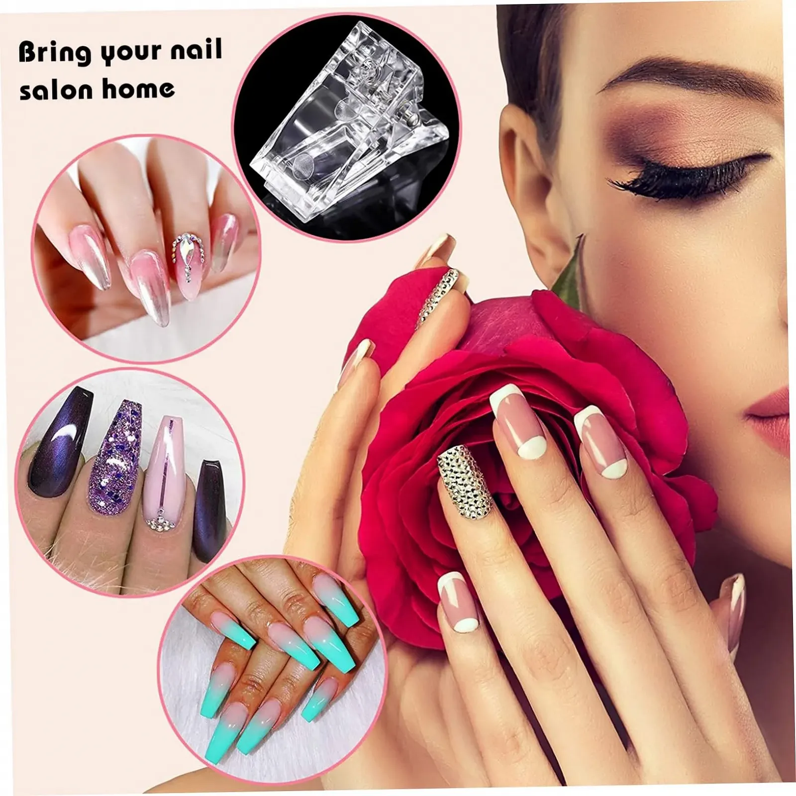 Клипсы OATIPHO для наращивания ногтей, 10 шт., для гелевых ногтей, фото №2