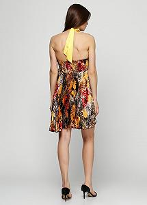 Платье Zizi 36 Черный (CH-19116_Black-Yellow) synthetic.ua - Фото 1