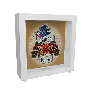 Скарбничка-рамка Tattoo Cash Register Wooden - Фото 1