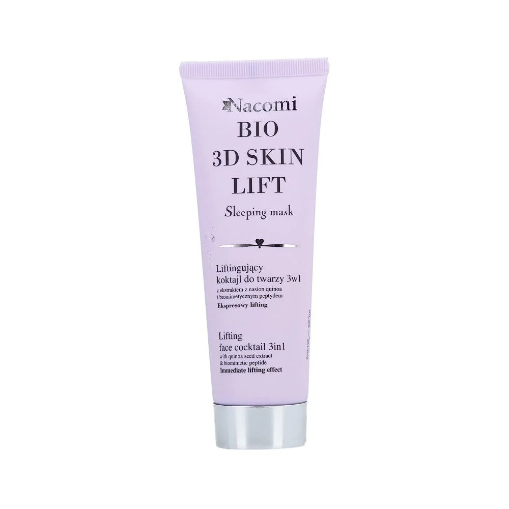 Маска для обличчя Nacomi Natural Creamy Bio 3D Skin Lift 85 мл, фото №1