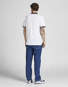 Поло Jack&Jones REGULAR FIT SOLID JPRBLUWIN POLO SS NOOS 12169064 Белый M synthetic.ua - Фото 1