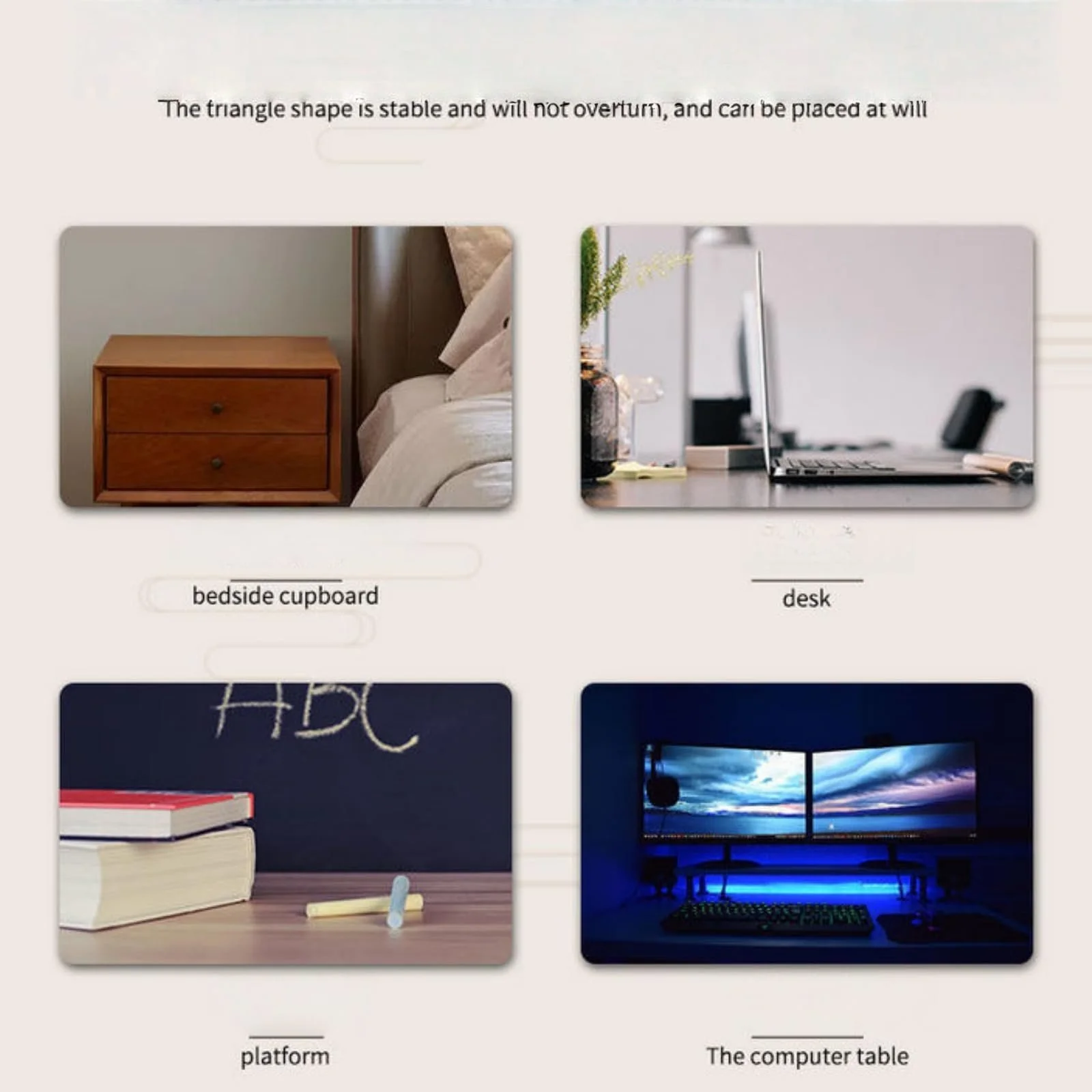 Маленький Цифровой Дорожный Часы Белый, фото №6