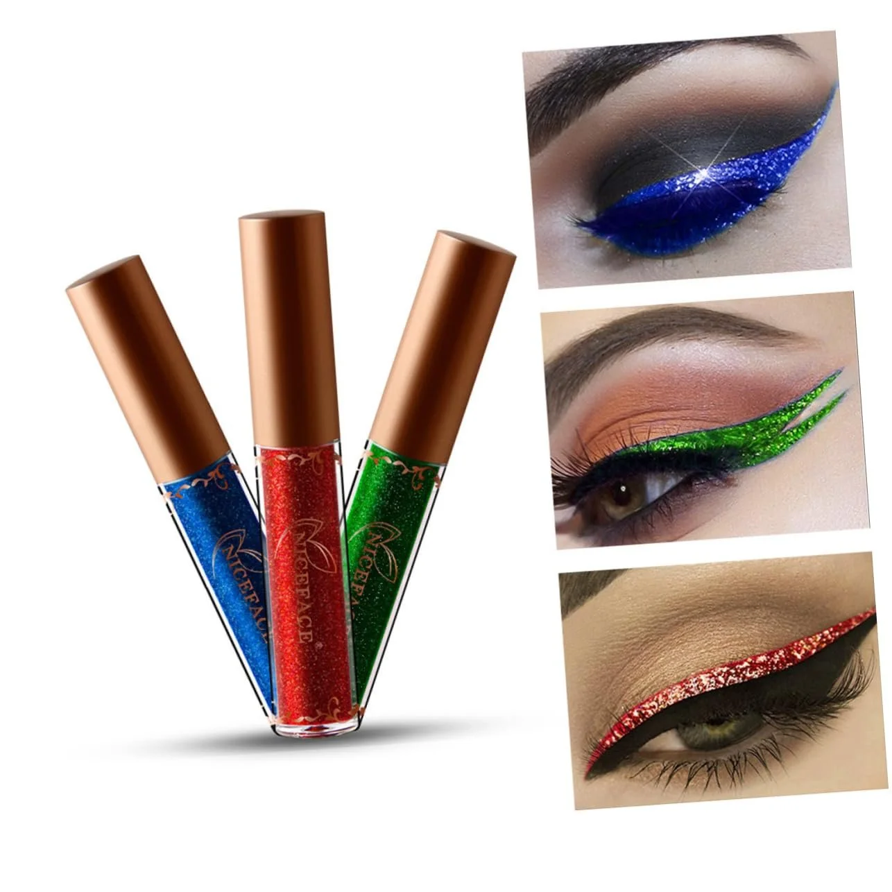 Подводка для глаз NOLITOY Цветная, набор, фото №3