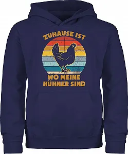 Толстовка Shirtracer Зображення для дітей - Дім там, де мої кури - Фото 1