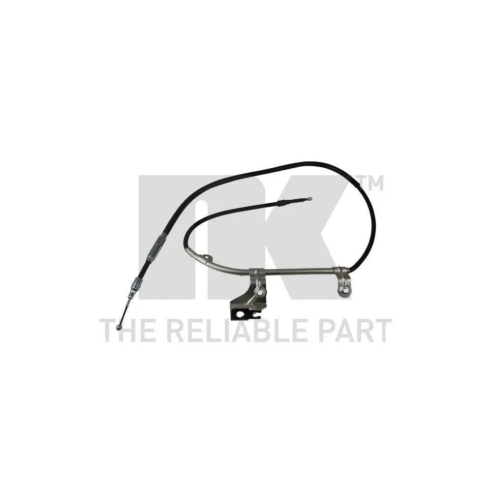 Трос стоянкового гальма NK 904315 для SKODA, правий, фото №1