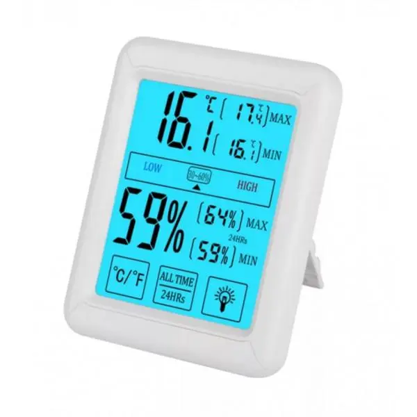 Термогигрометр многофунциональный ELITE-SDC с большим дисплеем высокоточный, фото №1 Термогигрометр многофунциональный ELITE-SDC с большим дисплеем высокоточный, фото №1