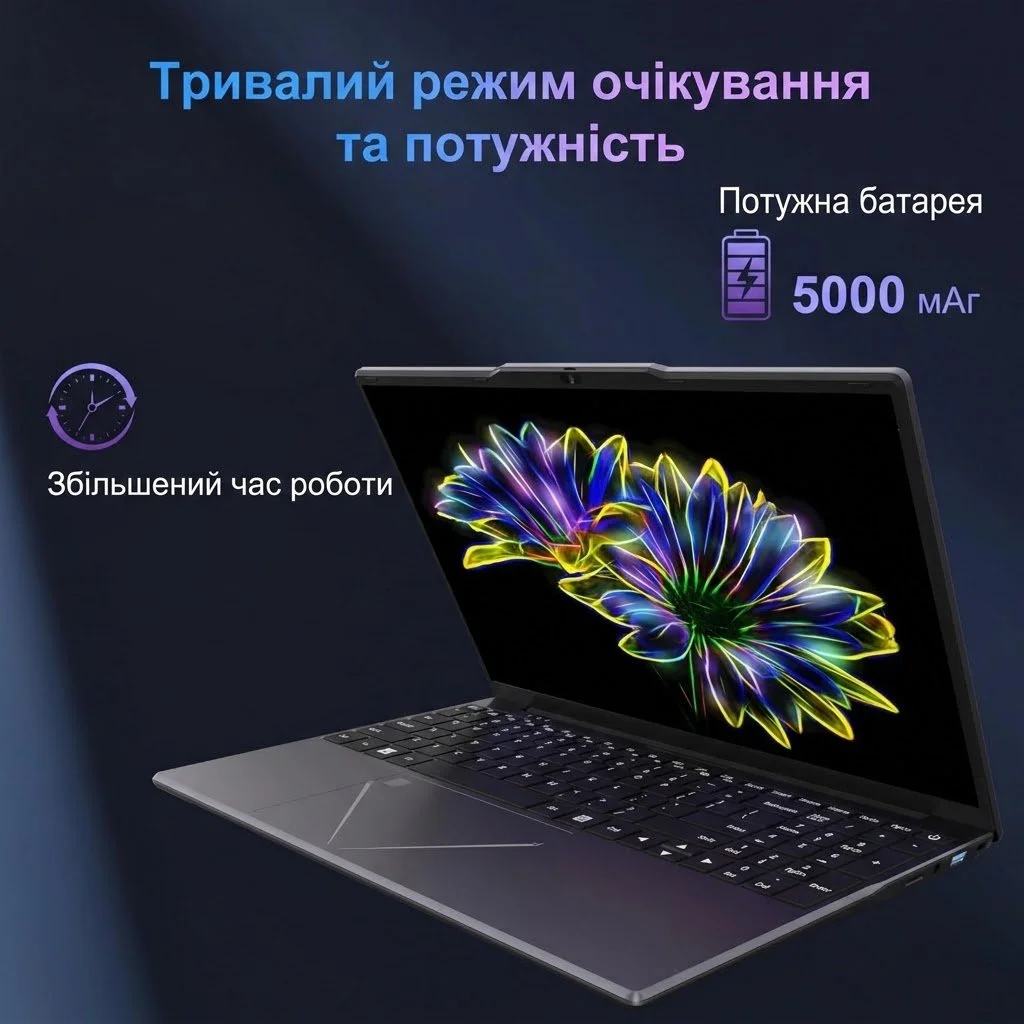 Ноутбук 15.6" DREAMFYRE ANL5 AMD Ryzen 5 3500U RAM 16GB SSD 512GB Windows 11 (UKR), фото №4