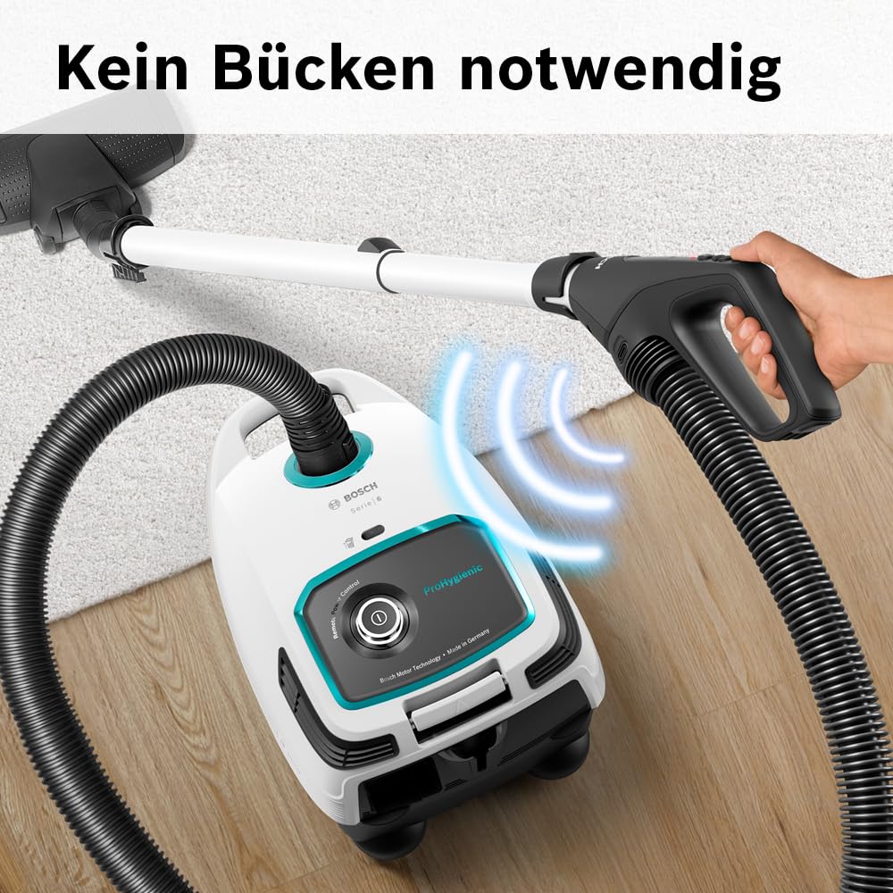 Пилосос Bosch ProHygienic Series 6 BGL6LHYG з мішком, фото №5