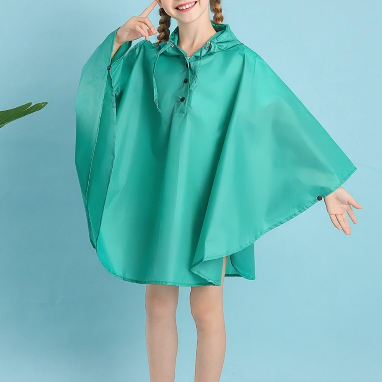 Дитяча дощова куртка Унісекс Вітрозахисна, фото №3