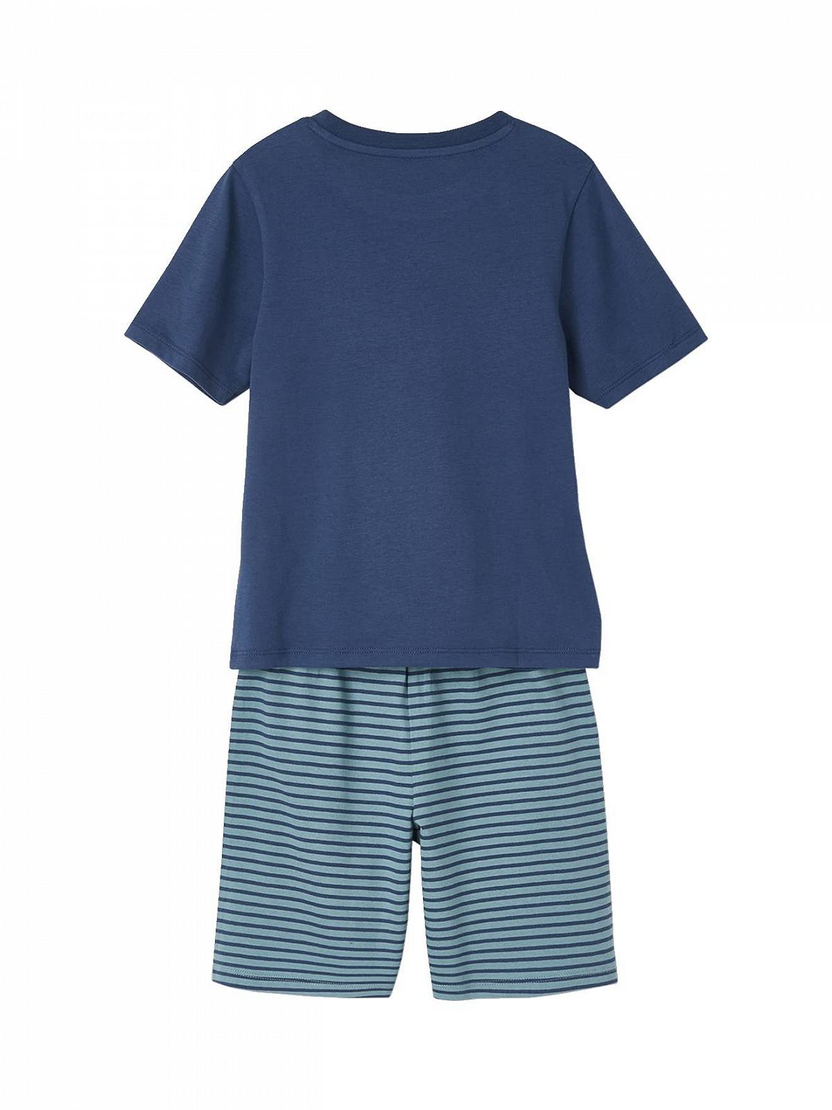 Піжама Vertbaudet Vertbaudet для хлопчиків + Шорти для піжами Будівельний майданчик, фото №2