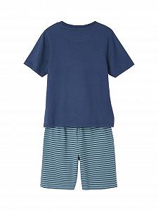 Піжама Vertbaudet Vertbaudet для хлопчиків + Шорти для піжами Будівельний майданчик synthetic.ua - Фото 1