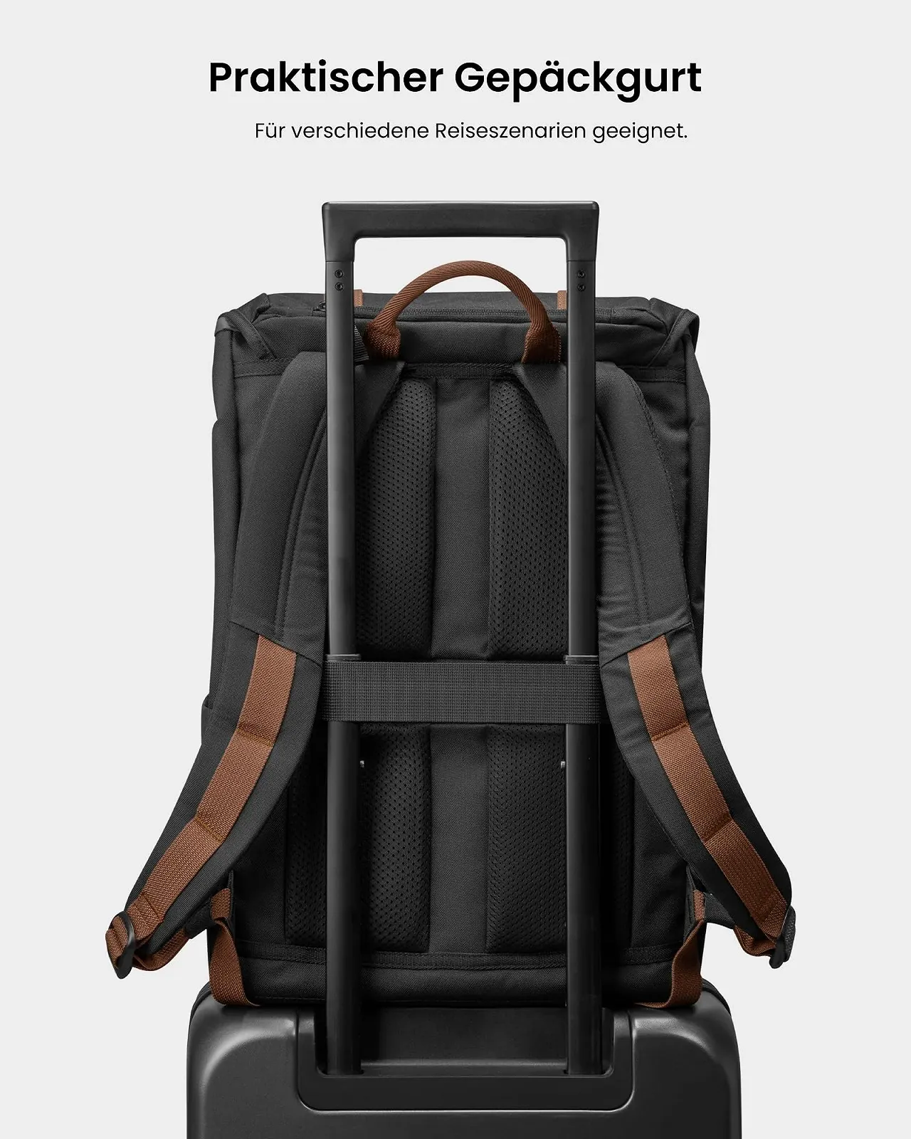 Рюкзак для ноутбука tomtoc VintPack-TA1 13-15.6" 22 л чорний, фото №7