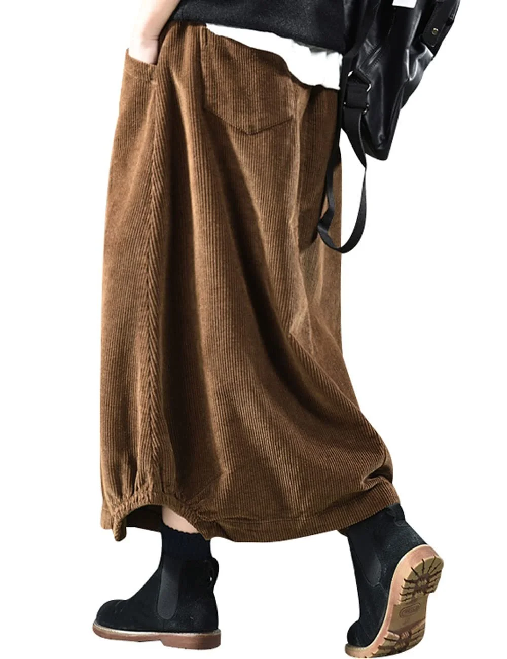 Спідниця Bigassets Вінтаж до щиколотки Вельвет, фото №5