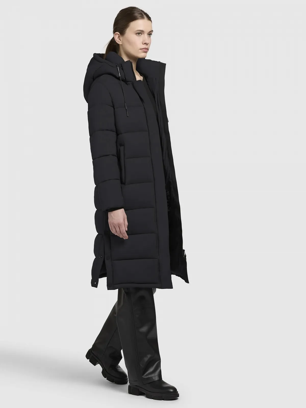 Зимнее пальто khujo Julina 3 женское матовое, фото №4 Зимнее пальто khujo Julina 3 женское матовое, фото №4