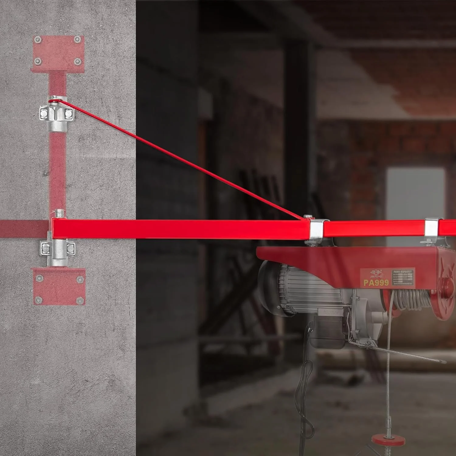 Опорный рычаг Vevor VV-FTP-155 / 600 кг / Red, фото №3