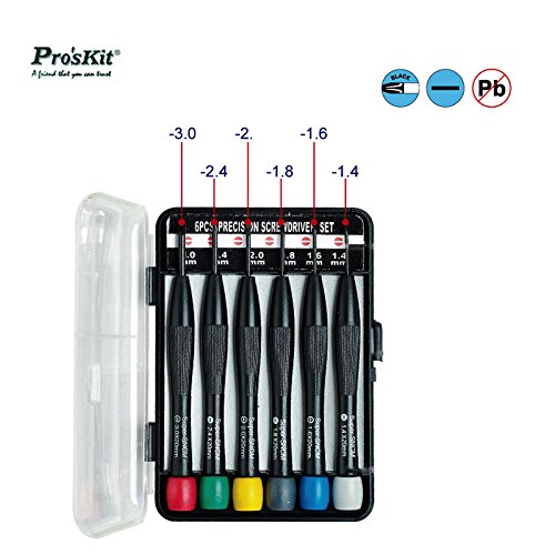 Набор отверток PRO Skit 8pk 2062 6 в 1 Precision Magnetic Slotted, фото №6