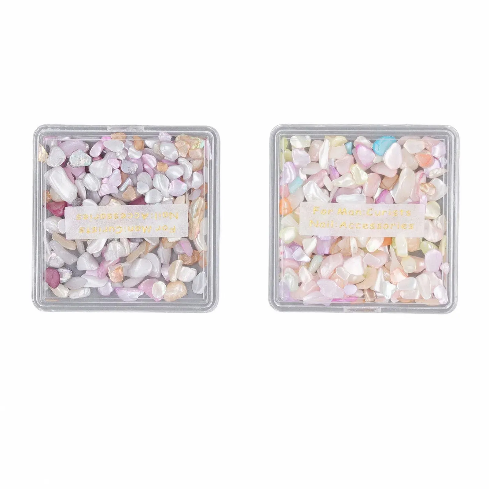 Прикраса для нігтів 2 коробки мушлі шайби підвіски для нігтів кольорові блискітки аксесуари для УФ-гель DIY, фото №5 Прикраса для нігтів 2 коробки мушлі шайби підвіски для нігтів кольорові блискітки аксесуари для УФ-гель DIY, фото №5