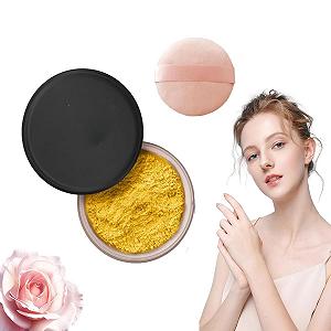 Пудра Allaura Beauty фиксирующая Розовая размывающая Для всех типов кожи - Фото 1