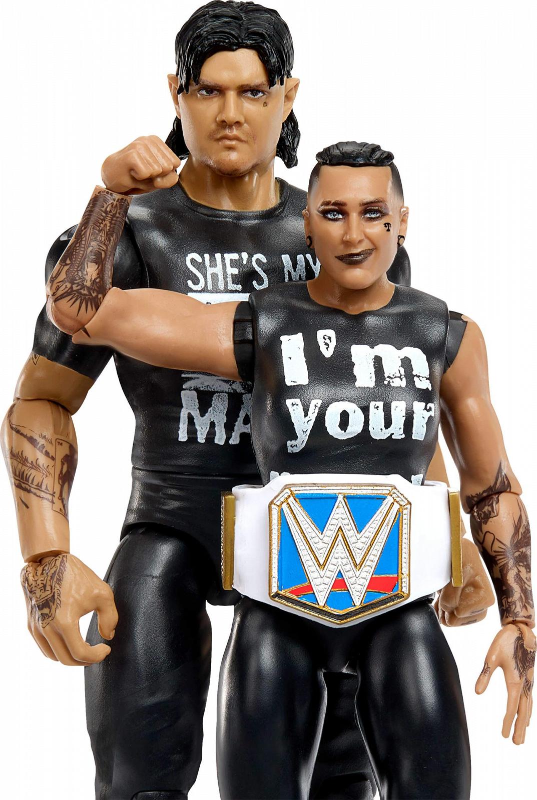 Фігурки Mattel WWE, серія #20, «Брудний» Домінік Містеріо проти Реї Ріплі, набір колекційних фігурок, фото №3