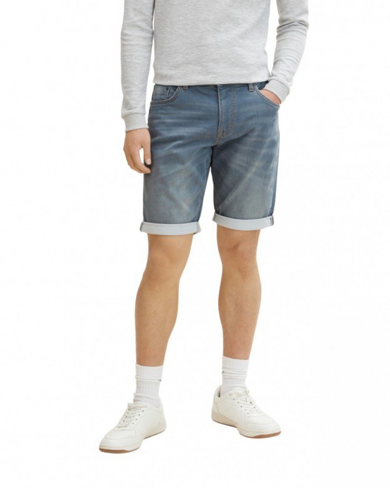 Джинсовые шорты Tom Tailor Josh shorts 30 Синий, фото №1