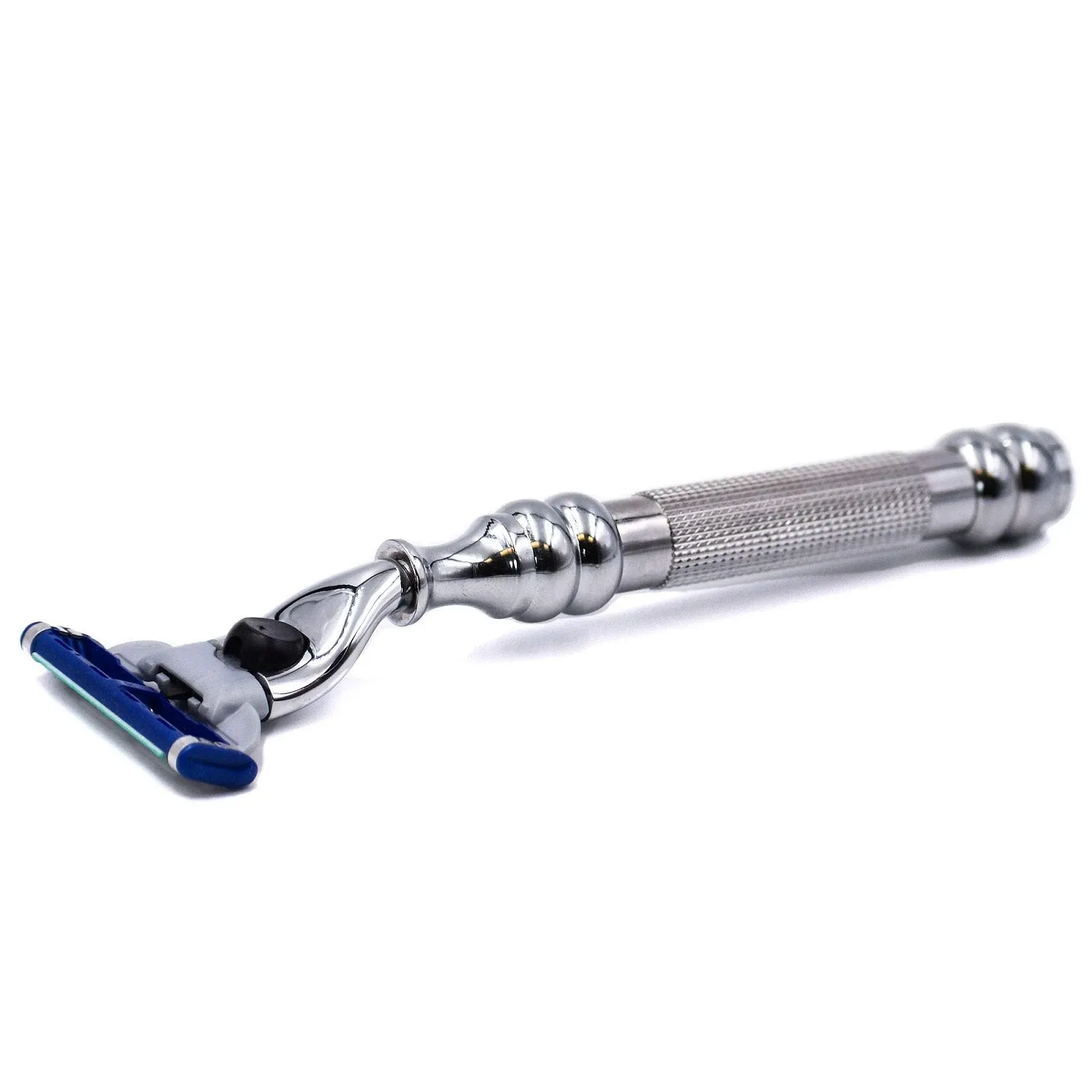 Т-образная бритва Parker Safety Razor Mach3 Chrome, фото №2 Т-образная бритва Parker Safety Razor Mach3 Chrome, фото №2