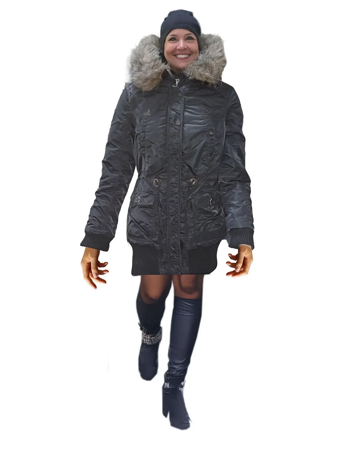Жіноча зимова куртка-парка Kaiser24, фото №1