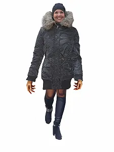 Жіноча зимова куртка-парка Kaiser24 - Фото 1