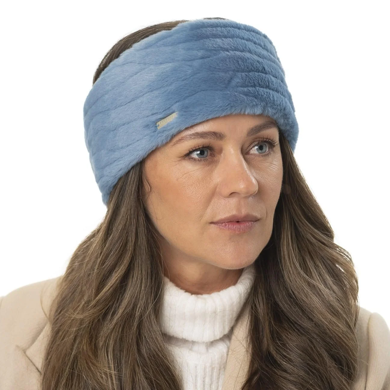 Пов'язка на голову жіноча Seeberger зі штучного хутра, фото №2 Пов'язка на голову жіноча Seeberger зі штучного хутра, фото №2