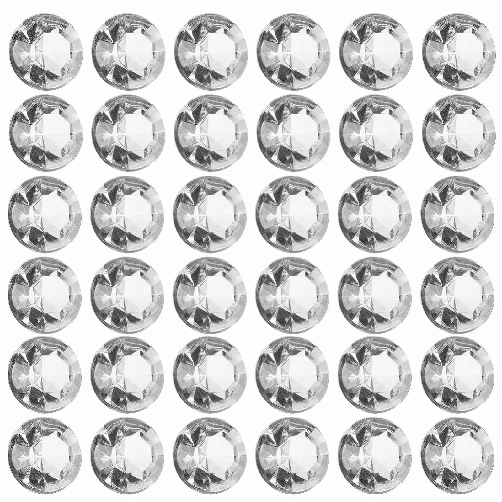 Стразы Hohopeti Акриловые прозрачные 500 шт., фото №1