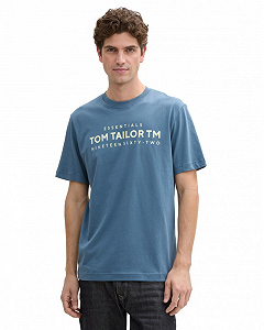 Футболка MEN'S  1045631-36985 Tom Tailor Синій 3XL - Фото 1
