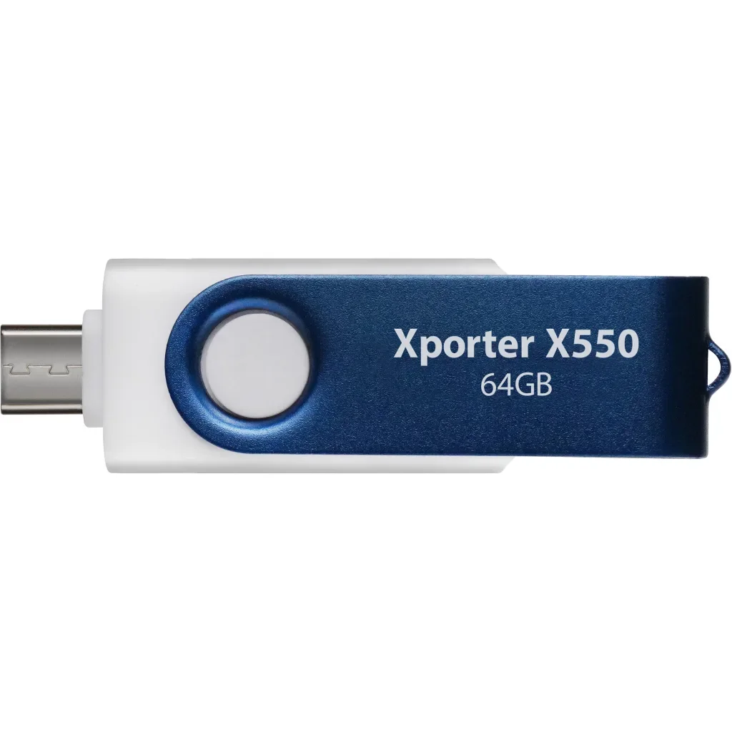 USB флеш накопитель Patriot 64GB Xporter X550 USB 3.2/Type-C (PS64GX550AAD), фото №1