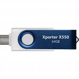 USB флеш накопитель Patriot 64GB Xporter X550 USB 3.2/Type-C (PS64GX550AAD) - Фото 1