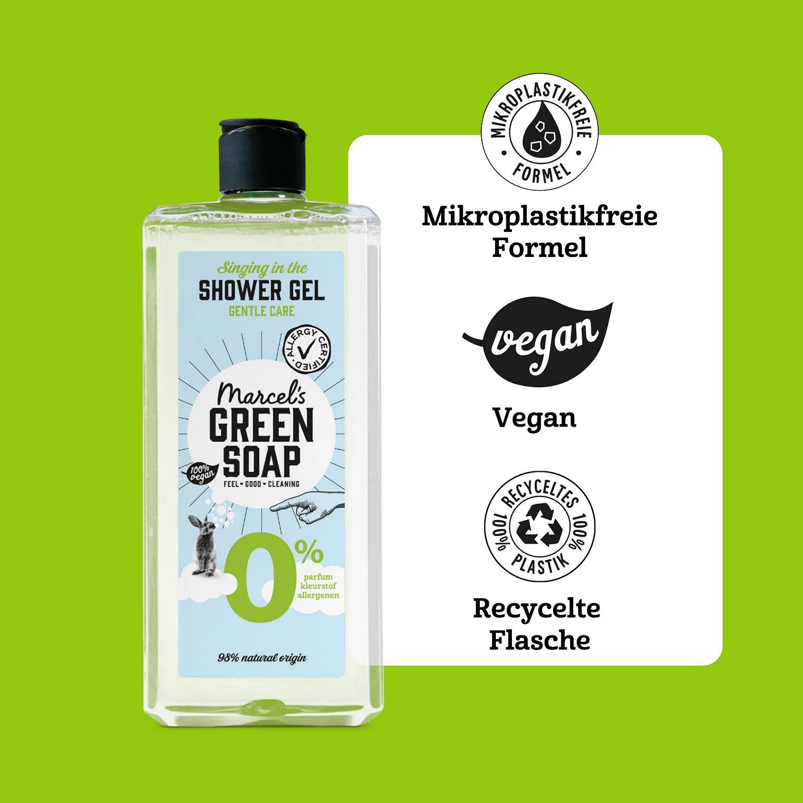 Гель для душа Marcel's Green Soap 0% гипоаллергенный веганский, фото №4 Гель для душа Marcel's Green Soap 0% гипоаллергенный веганский, фото №4