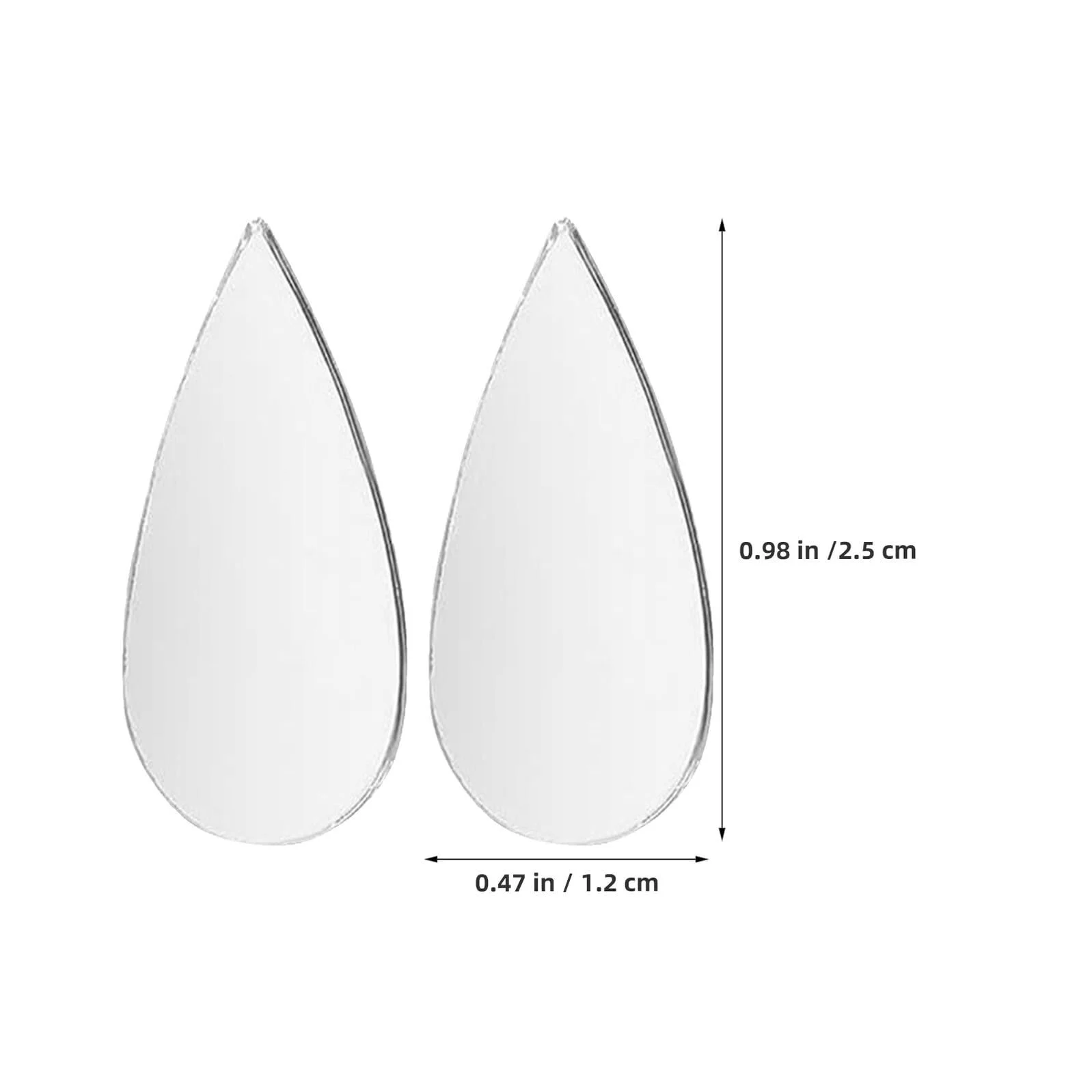 Наклейки на стіну Amosfun Water Drops Акрилові 200 шт., фото №2 Наклейки на стіну Amosfun Water Drops Акрилові 200 шт., фото №2