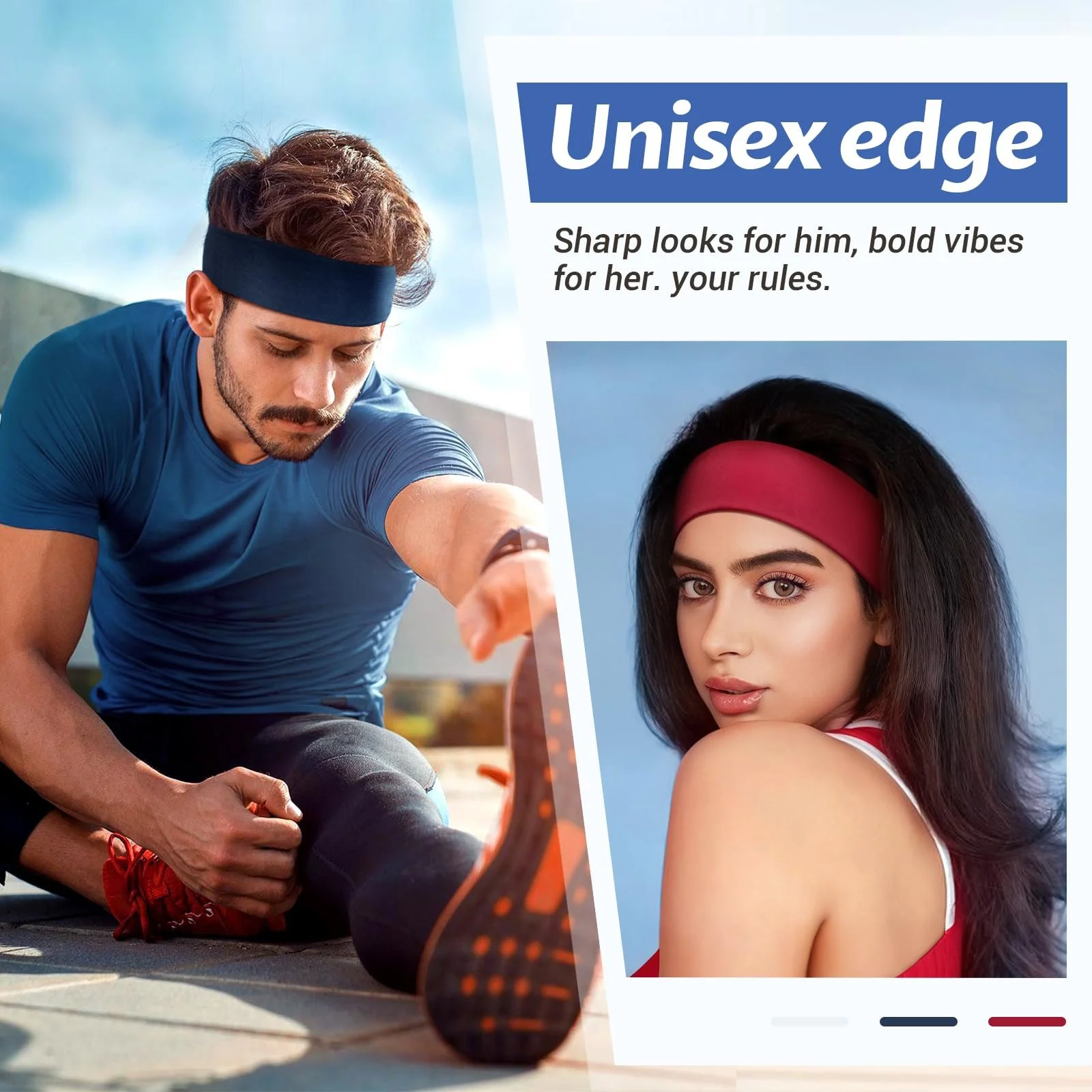 Спортивна Пов'язка на Голову для Волосся Жіноча, фото №4