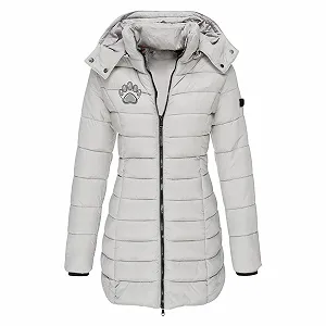 Зимнее пальто Женское длинное стеганое - Фото 1