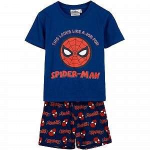 Комплект дитячої піжами CERD", Коротка, Unisex, Superhero, Spiderman - Фото 1