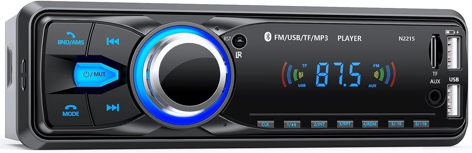 Автомагнітола Chismos N2215 / Bluetooth / FM / AM / USB / AUX / SD & TF Port, фото №1