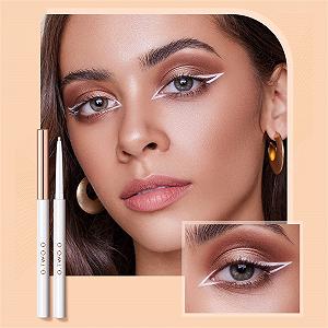 Подводка для глаз Wasserfest Schwarz Жидкий Гель-Айлайнер матовый, мерцающий, стойкий, водостойкий, сильно пигментированный, устойчивый к размазыванию, цветной, для кошачьих глаз, в чехле (A, One Size) synthetic.ua - Фото 1