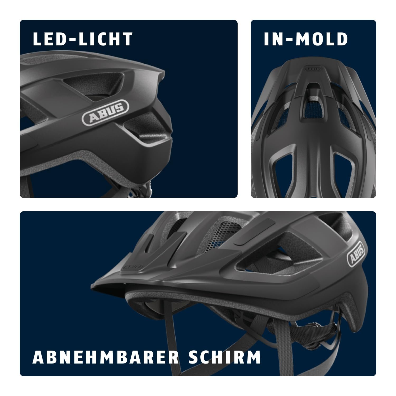 Шлем ABUS Aduro 3.0 LED велосипедный, фото №4