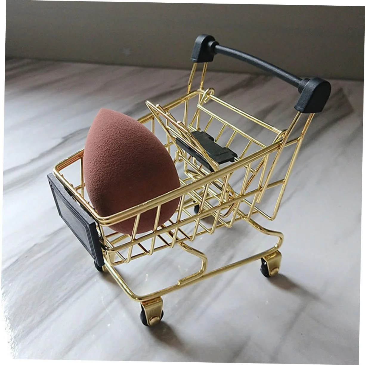 Игрушечная тележка VOSAREA Золотая из пластика, фото №7 Игрушечная тележка VOSAREA Золотая из пластика, фото №7