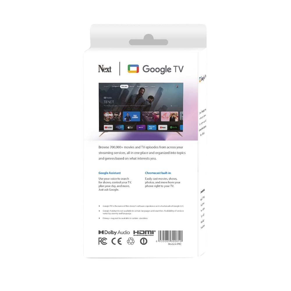 TV Stick NEXT YE 4K Android Dungle Android TV HDMI, фото №7