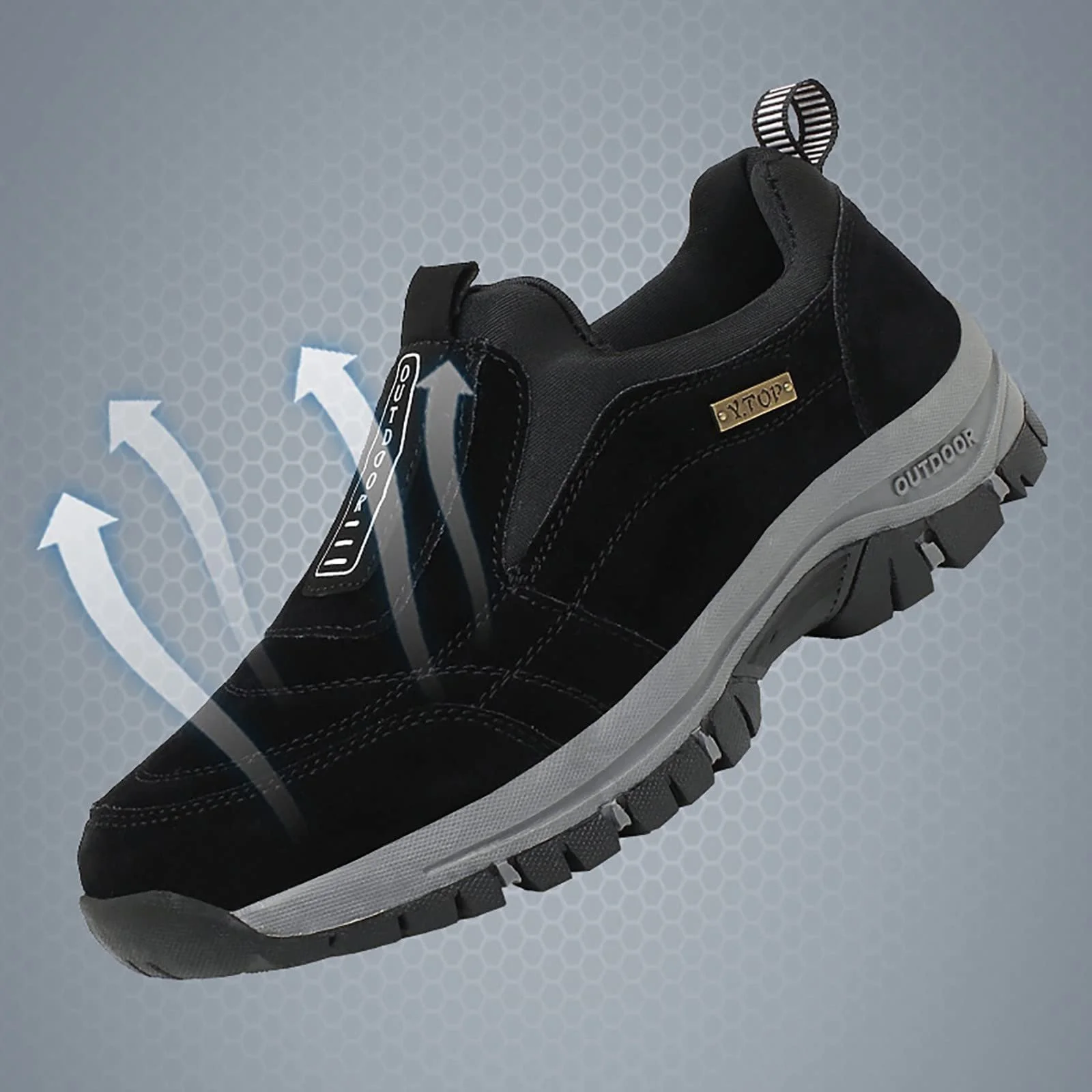 Кросівки Orthomotion Orthopaedic Unisex Ergonomic Shoe для хайкінгу, знеболення, нековзні, фото №3