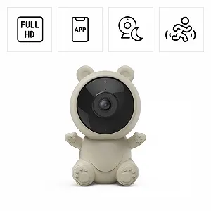 Відеоняня Hama Smart WiFi 1080p Нічне бачення Датчик руху Нічник synthetic.ua - Фото 1