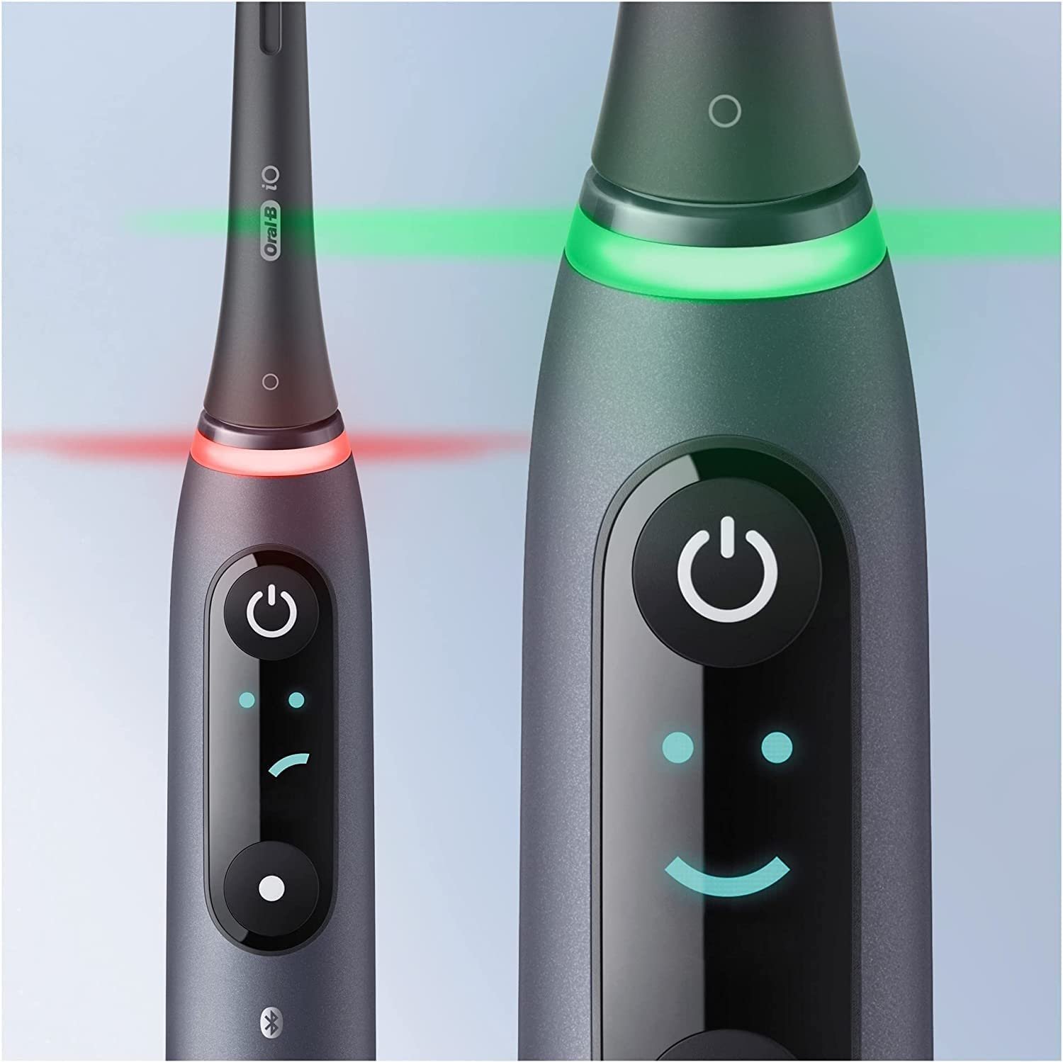 Электрическая зубная щетка Oral-B iO Series 8 Plus Edition, двойная упаковка и 3 сменные головки + 2 Ultimate Cleaning & 2 Gentle Cleaning, 6 режимов чистки, черный/фиолетовый, фото №6