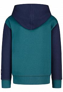 Толстовка з капюшоном SALT AND PEPPER для хлопчиків з аплікацією-вишивкою трактора synthetic.ua - Фото 1